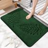 Memory Foam Bathroom Floor Mats Bathroom Absorbent Non-Slip Mats Living Room Bedroom Kitchen Entry Carpet