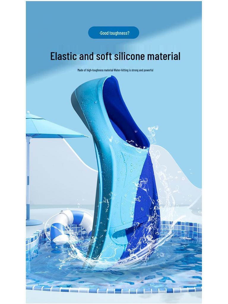 Professional Silicone Swimming Fins for Children and Adults - Diving Frog Shoes and Training Equipment
