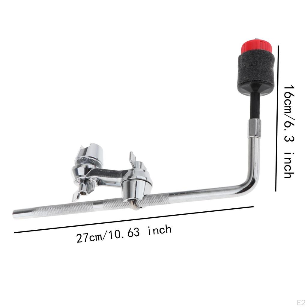 Удлинитель стойки для тарелок, зажим для крепления металлического музыкального инструмента, аксессуары для водных тарелок