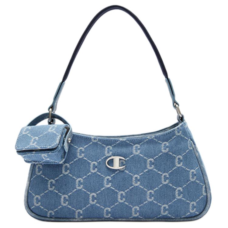 Champion Textile, Synthetic Leather Backpack Shoulder Bag Small Unisex Khaki/Blue/Black U4BACPU22