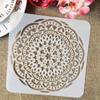 9Pcs/Set Mandala Round Geometry DIY Layering Stencils Painting Scrapbook Coloring Embossing Album Decorative Template