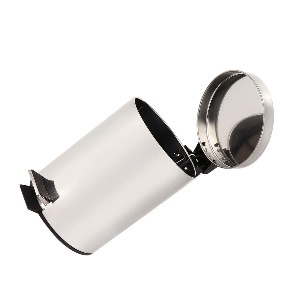 3л бытовой нержавеющей стали шаг педаль мусорное ведро мусорное ведро контейнер для мусора