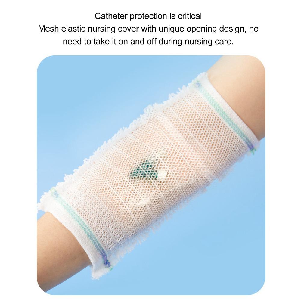 Mesh Picc Mesh Line Cover Breathable Mesh PICC Line Arm Sleeve Durable PICC Line Cover  Upper Arm