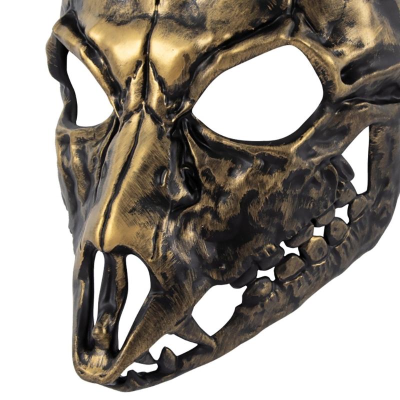 Маска оленя Маска на все лицо Маскарадная маска Маска с рогами Маска головы оленя Маска для Хэллоуина Маска для карнавала