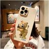 Чехол для телефона Ted Bear для iPhone 11 12 13 14 15 16 Pro Max Plus Mini 7 8 SE X XS XR Мягкий силиконовый чехол
