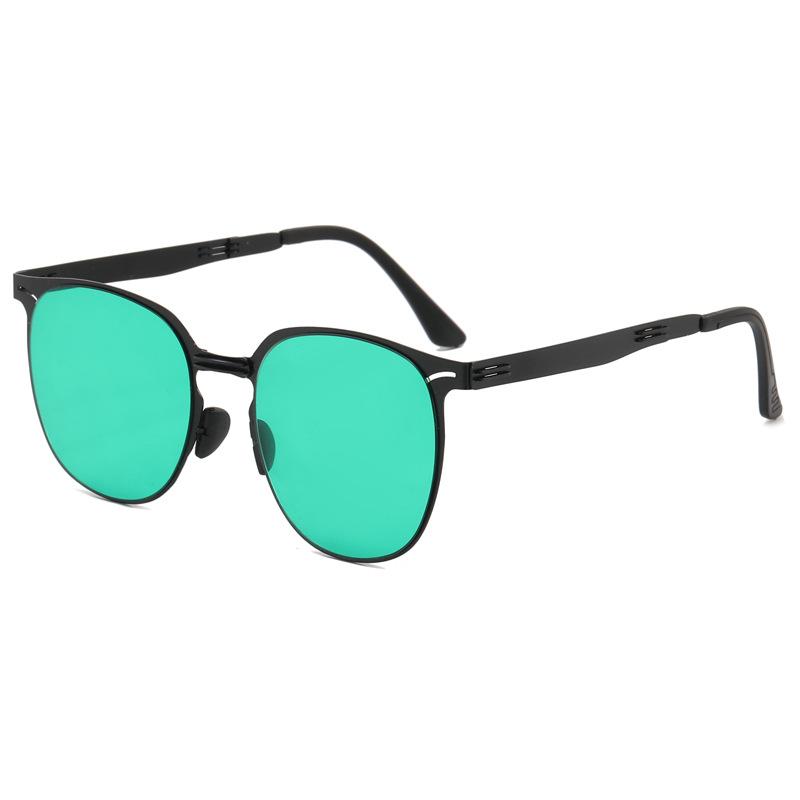 Banana folding sunglasses fashion UV protection sunglasses men and women travel