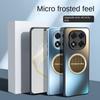 Чехол для Xiaomi POCO X7 Жесткий AG Матовый Магнитный Защитный Задний Чехол Чехол для Телефона Для Xiaomi POCO X7 5G X 7 Полное Покрытие Корпус Телефона