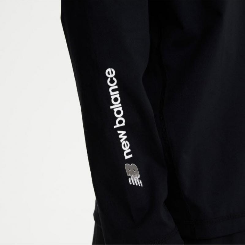 New Balance Футболка с длинным рукавом Kqj Nbnde22613 19 Common Basic Long Sleeve Rash Guard Stand