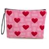 New Red Love Makeup Bag Storage Bag Women's Makeup Bag Multi Functional Portable Storage Bag Lead Pen Bag