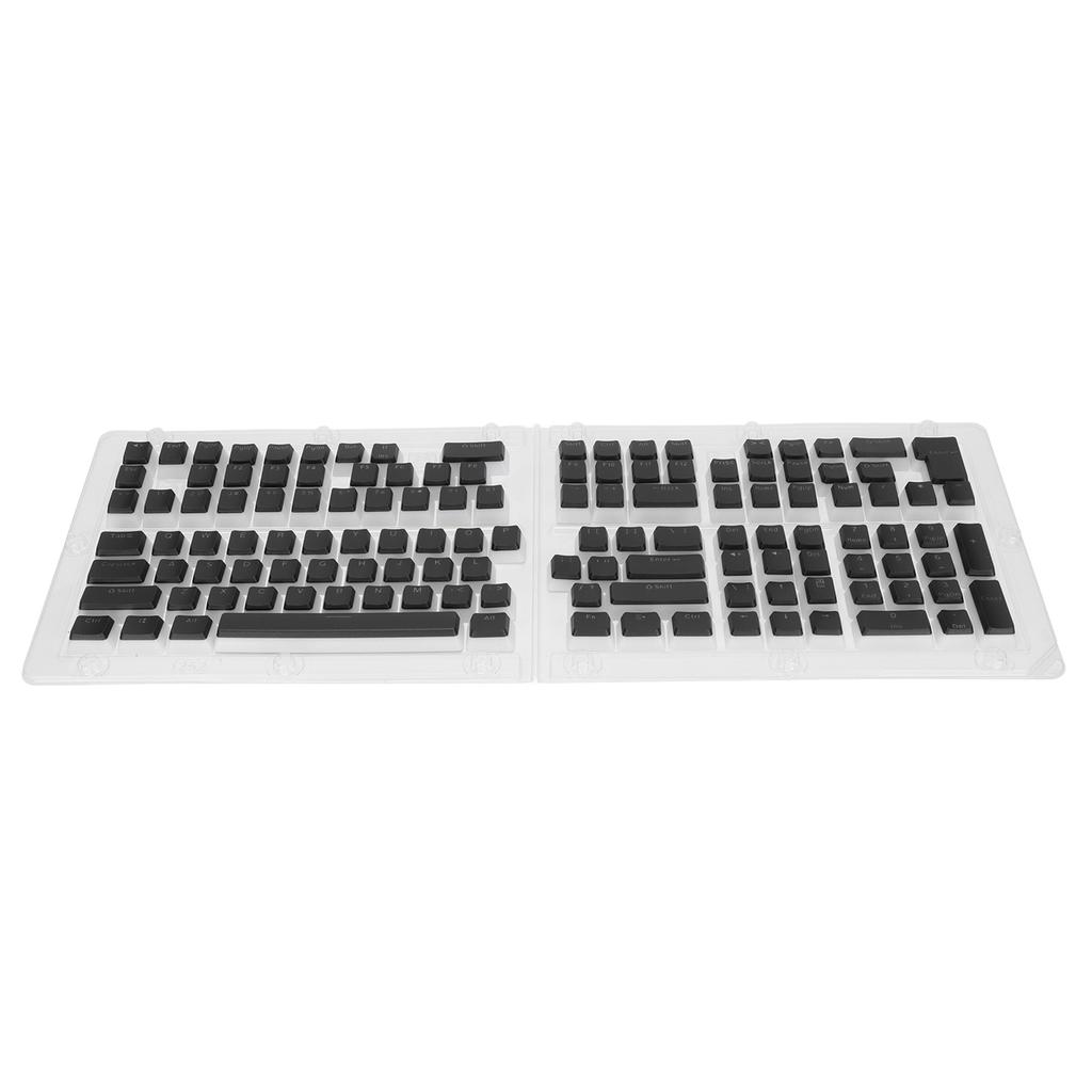 Keyboard Keycaps 129 Keys Pudding Transparent OEM Height PBT Two Color Injection Molding DIY