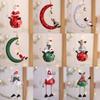 Подвески на елку в виде снеговика/лося/Санта-Клауса, украшение для рождественской вечеринки