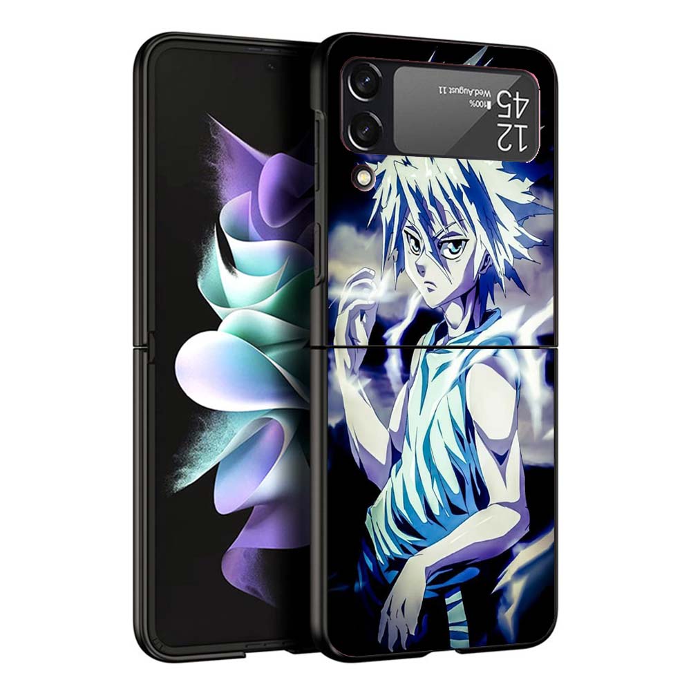 Чехол для телефона HunterX Killua для Samsung Galaxy Z Flip7 Flip6 5G Flip5 Flip4 Flip3 ZFlip 7 6 3 4 5 Ударопрочная задняя крышка Galaxy Z F
