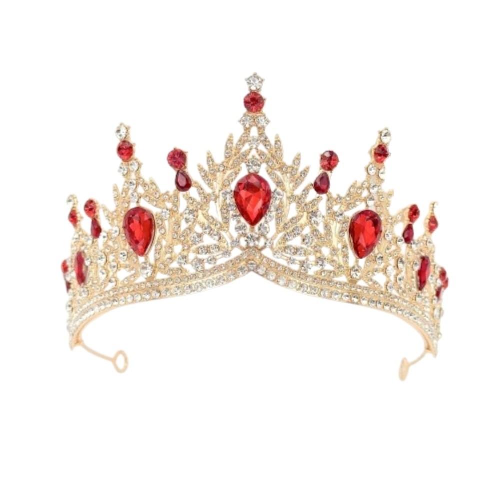 Украшения для волос Барочные Королевские Тиары Роскошная Корона Принцессы Изысканный Свадебный Головной Убор для Женщин Девушек