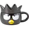 Sanrio "Bad Badtz-Maru" 3D Mug with Lid, Approx. 300ml, Approx. 12 X 12cm, Tableware, Collectibles, Mug with Lid, Birthday Gift, San4555