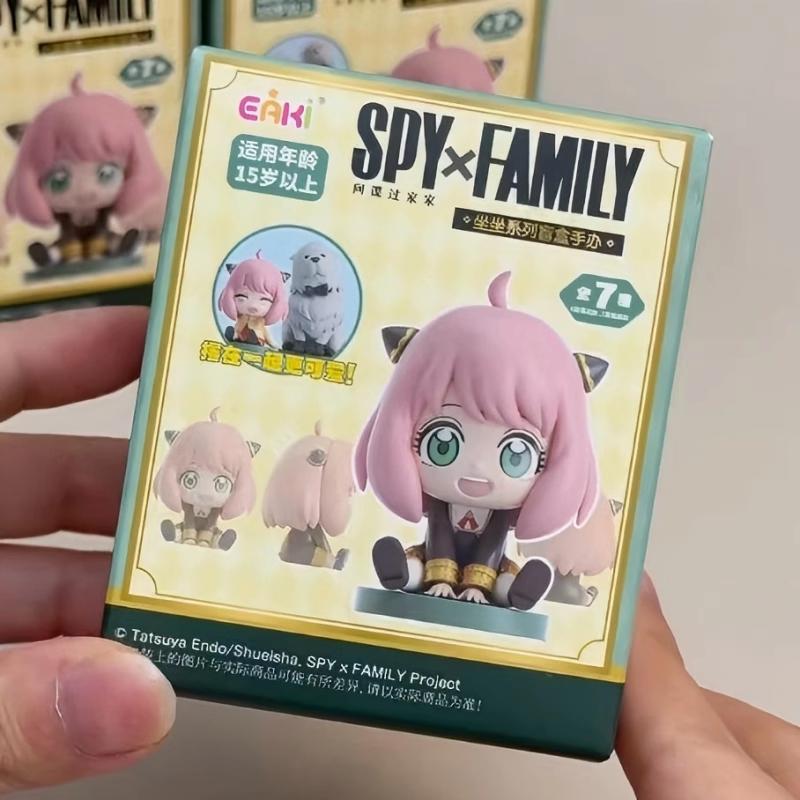 SPY×FAMILY Оригинальная слепая коробка Аниме Модель Персонажа Фигурка Игрушки Коллекция Украшение Аня Лойд Йор Бонд Детские Подарки