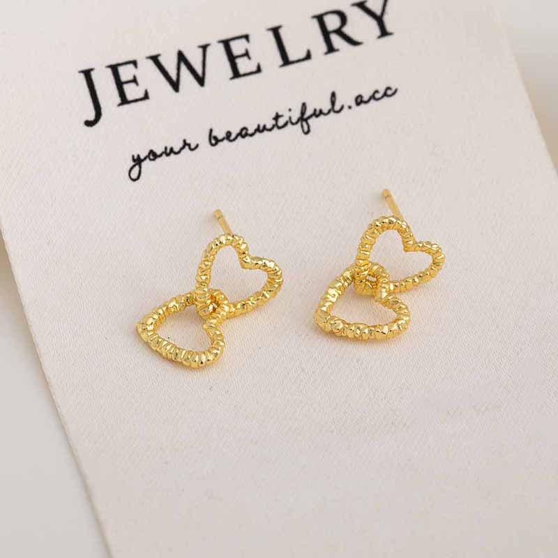 Геометрические серьги-кольца в корейском стиле: Элегантные, Универсальные Украшения для Ушей для Женщин и Студенток