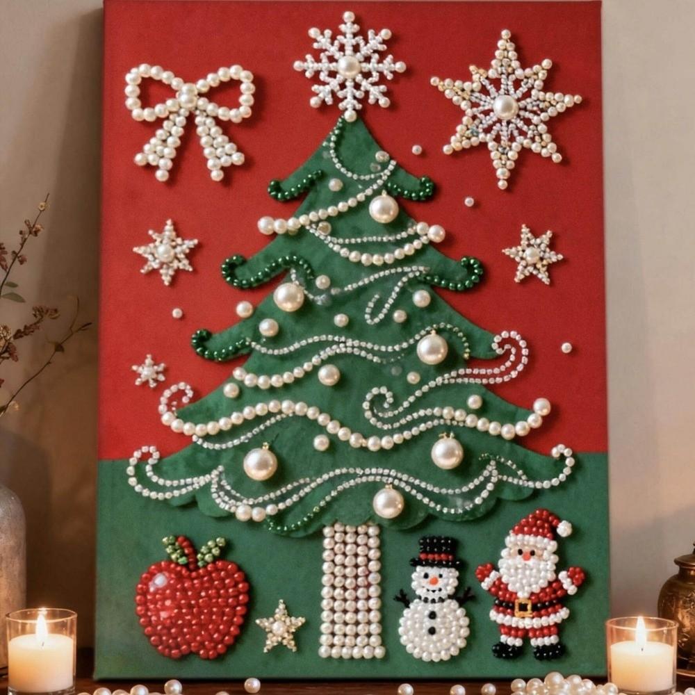 3D Pearl Painting Kit Sparkling DIY Pearl Painting Kit DIY Floral DIY Painting Art Kit Room Decor