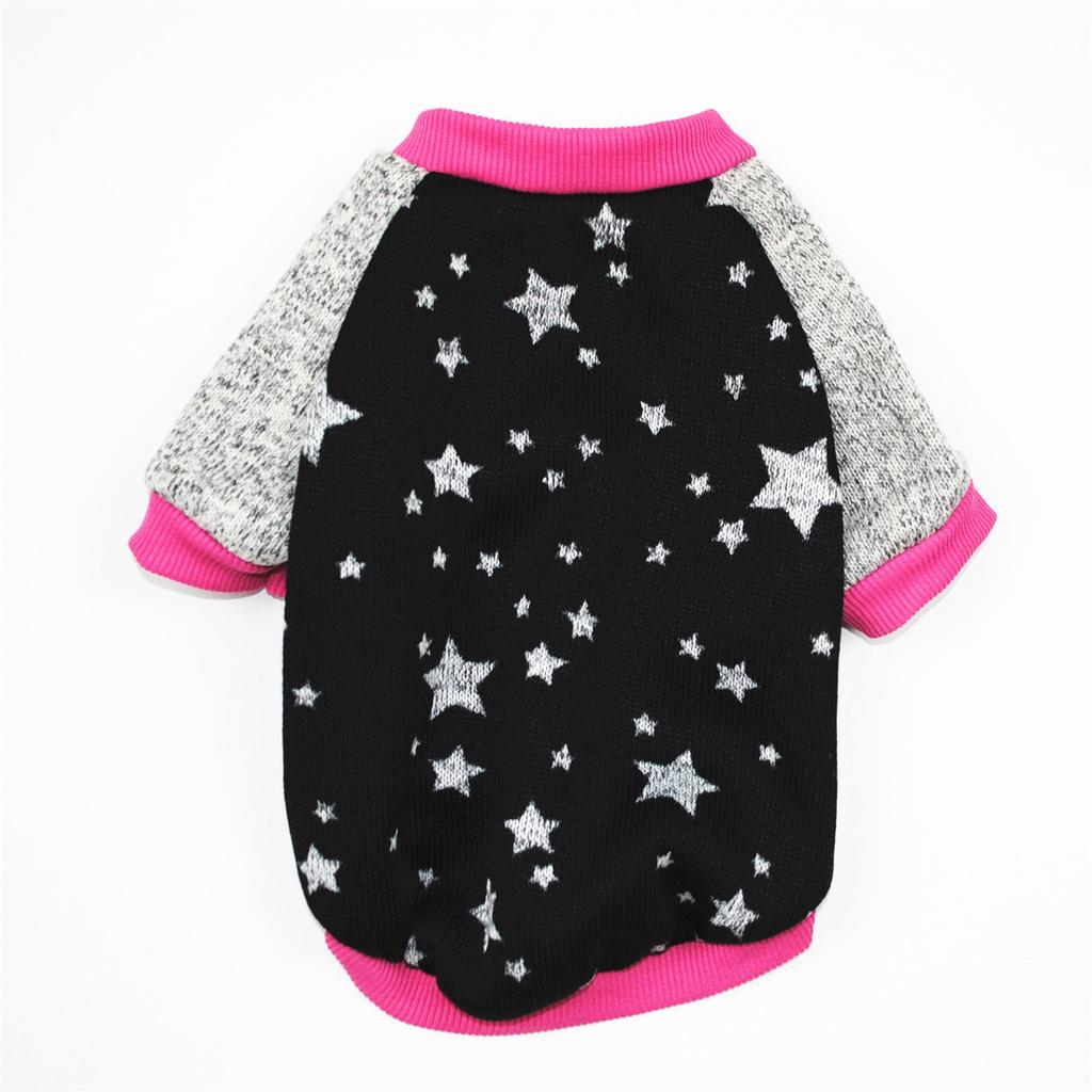 Pet Clothes Dog Clothes Spring and Autumn Thickened Fleece Jacket Shoulder-plugged Fleece Thermal Sweater