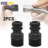 2/20PCS 1/2" BSP Threaded Tap Adapter, Quick Connectors for Garden Hose, Irrigation Pipe Fittings for Home Gardening
