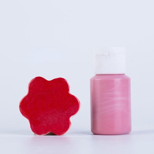 24 цвета Керамический подглазурный цветной концентрат Стабильный и прочный 60 мл Пигмент для керамики Средняя температура 1180-1320 ℃