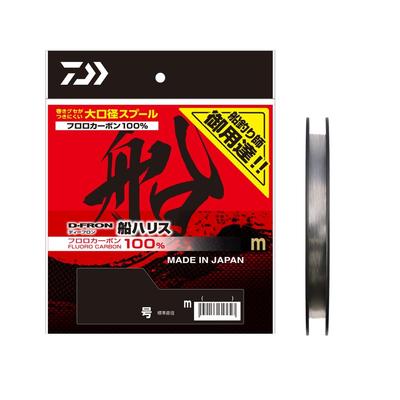 Флюорокарбоновая леска Daiwa 25 мм для лодки, леска Deep-Flon, 16-110 мм