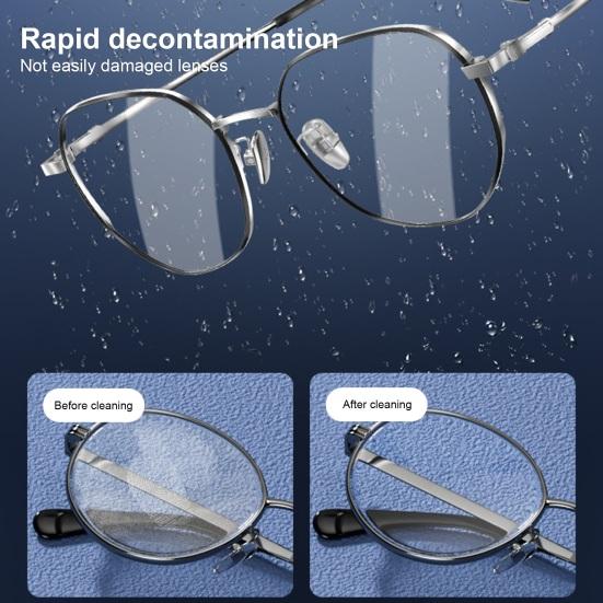 Ultrasonic Glasses Cleaner Strong Cleaning Ability Wireless 360 Degree Cleaning Ultrasonic Jewelry Cleaner Glasses Cleaning Tool