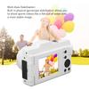Digital Camera, 16MP Beginner's Vlog Camera, 1080P Video, Multi-Axis Stabilization, 16x Digital Zoom, 2.4-inch HD Display, Ideal for On-the-Go,