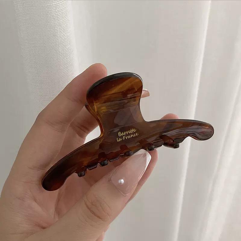 Элегантный высококачественный ацетатный коготь для женщин, темпераментные украшения для волос, женские винтажные заколки для волос, модные аксессуары для волос