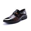 2024 Height Increasing Men Leather Business Shoes Patent Leather Trendy British Dress Suits Hidden Heeled Party Oxfords