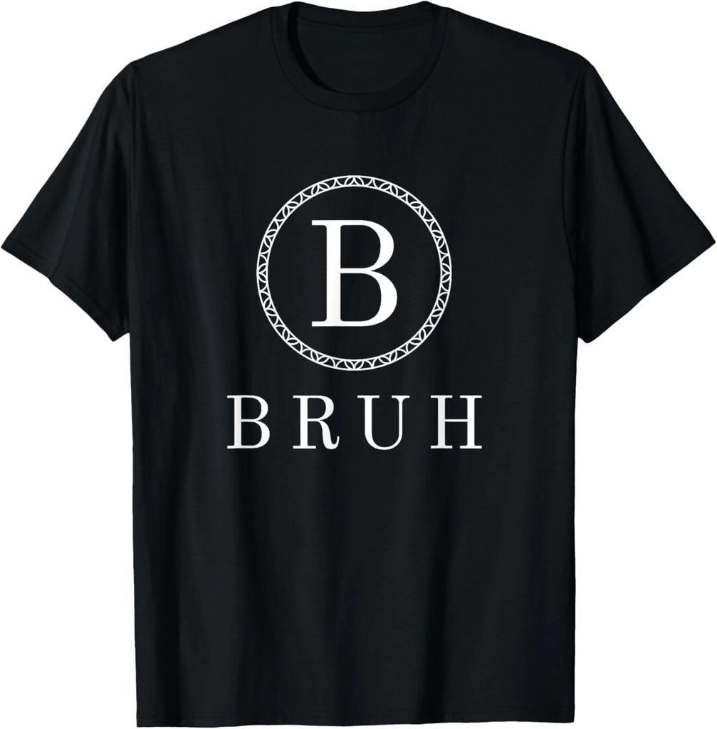 Bruh Meme Funny Saying Brother Greeting Teens Men Funny Bruh T-Shirt