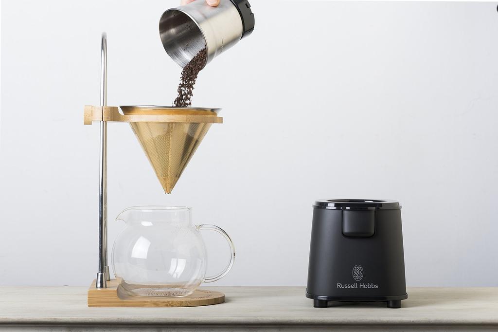 Russell Hobbs Russell Hobbs Кофемолка черная 3 месяца расширенной гарантии электрическая мельница [официальная] 7660JP-BK