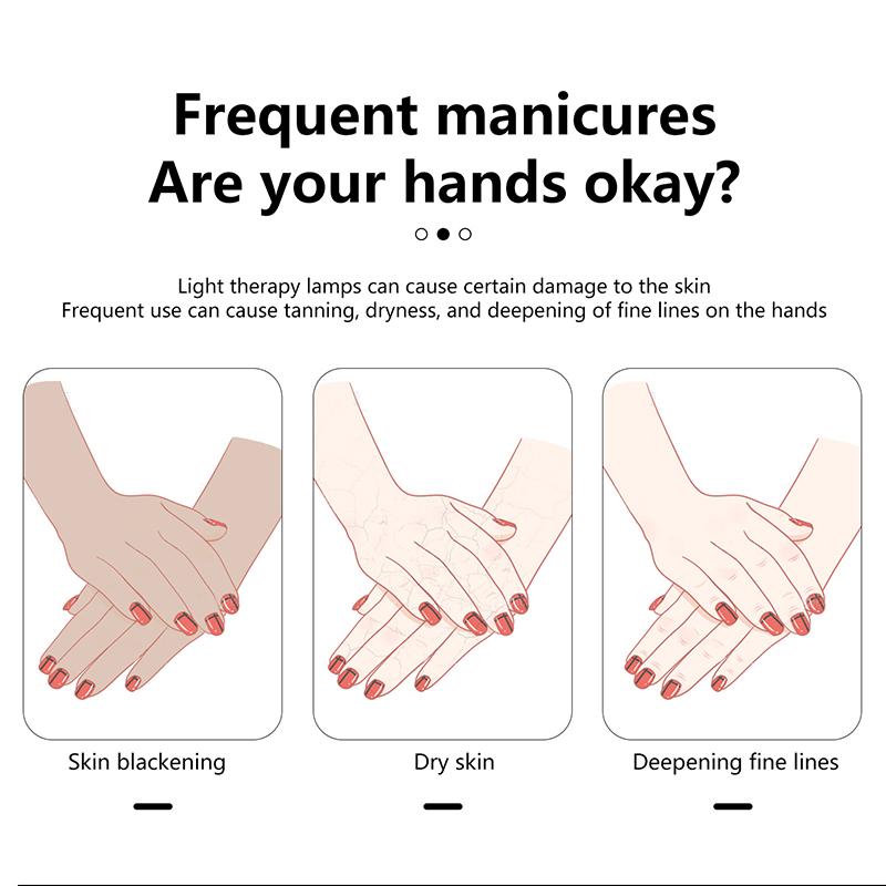 2 шт. Защитные перчатки от УФ-лучей, перчатки для ногтей, светодиодная лампа для ногтей, защита от УФ-излучения, перчатки для маникюра и дизайна ногтей