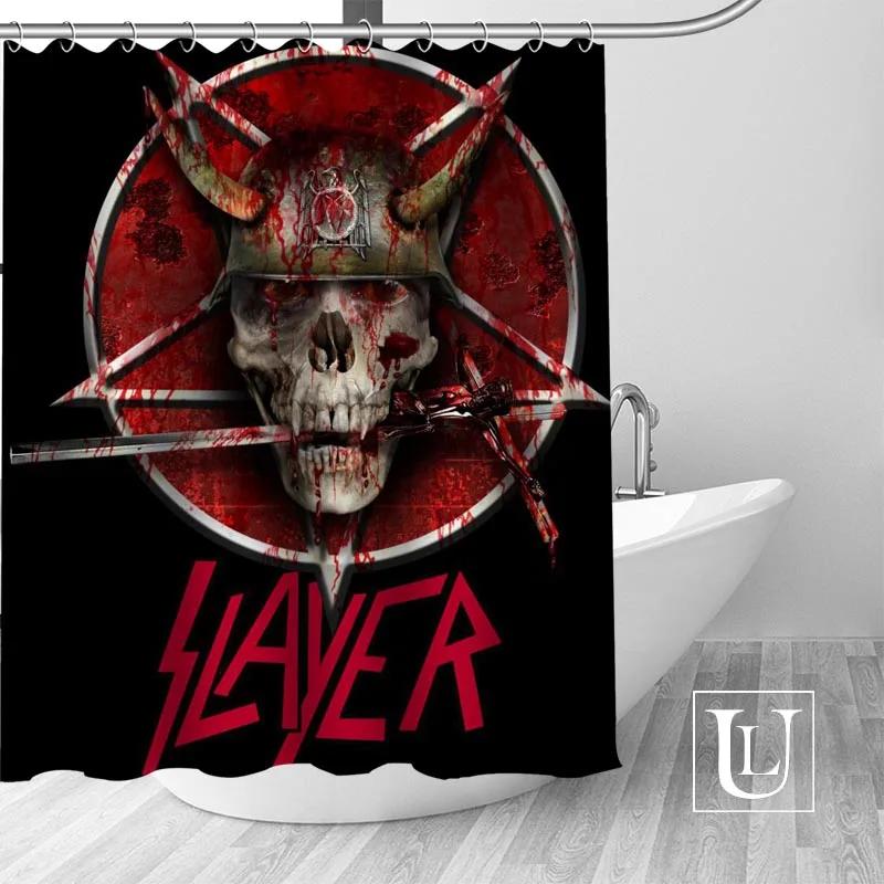 Slayer Шторки для душа Заказная шторка для ванной Водонепроницаемая ткань для ванной Полиэстеровая шторка для душа 1 шт. Заказная