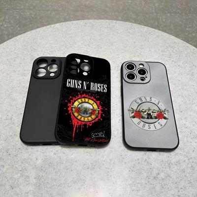 Чехол для телефона G-Guns N Roses Для 16 Pro Max Iphone 17 Pro Max 14 15 Plus 12 13 11 Pro Xr X Xs SE Задняя крышка