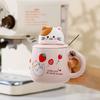 Creative Three Dimensional Cat Mug Cute Cat Mug Cartoon Ceramic Cup Home Office Gift Cup Souvenir