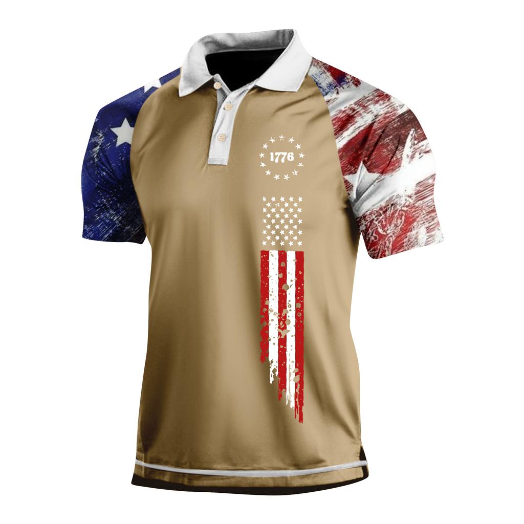 Мужская летняя дышащая рубашка с короткими рукавами и культурой отдыха