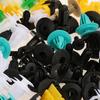 Auto Fastener Clips 100PCS Car Mixed Universal Door Trim Panel Rivet Bumper Plastic Clip Car Retainer Clips Car