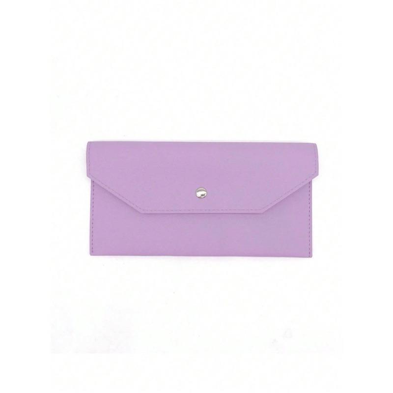 1 шт. женский кошелек Многоразовый кошелек-зажим для денег Конверт для хранения наличных денег и банковских карт со слотом для карт Портативный кожаный кошелек мужской