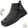 New  Welding Shoes Men Work Safety Boots Puncture-Proof Spark Proof Indestructible Industrial Footwear Adult Shoes