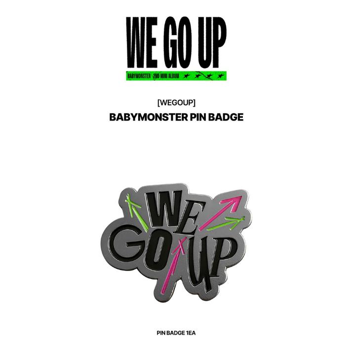 Значок BABYMONSTER WE GO UP