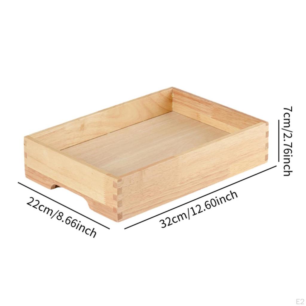 Tray, Chilled Ice Plate, Wooden Beef Serving Plate for Sashimi