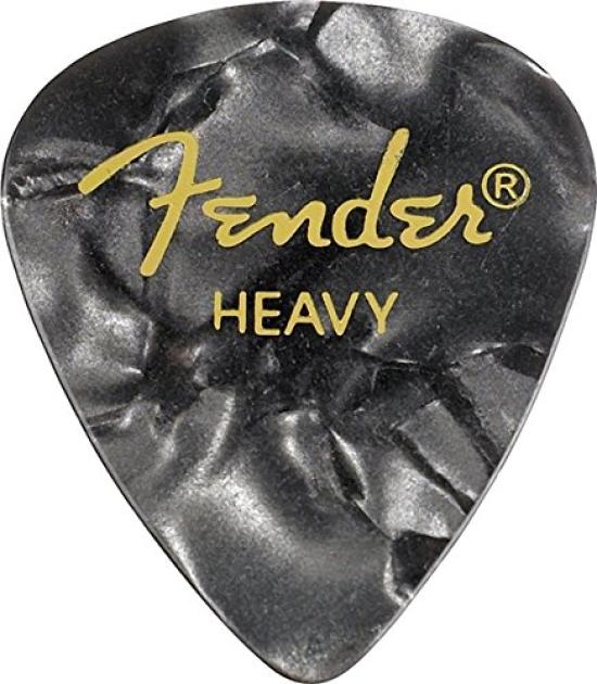 Fender 8 медиаторов для гитары формы "капля", тяжелые, по одному каждого [Ассорти из 8 цветов] (1 цвет)