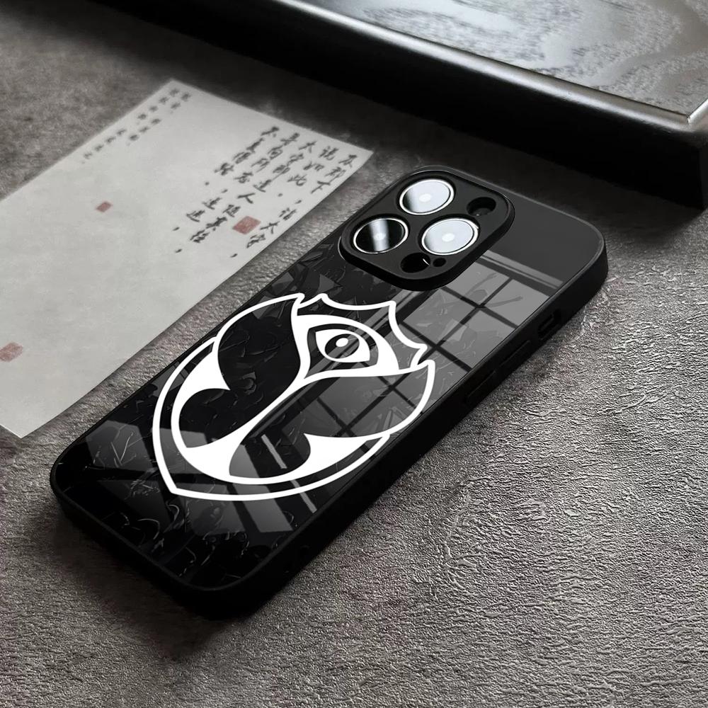 Чехол для телефона T-TomorrowlandS для IPhone 17 Pro Max 15 14 Pro 12 11 13 Mini X XR XS 16 Plus SE Стеклянная крышка