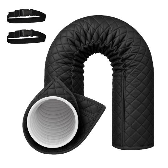 Комплект изоляционных чехлов для кондиционера Универсальный Легко устанавливаемый Изоляционная муфта для шланга портативного кондиционера Чехол-обертка для шланга кондиционера