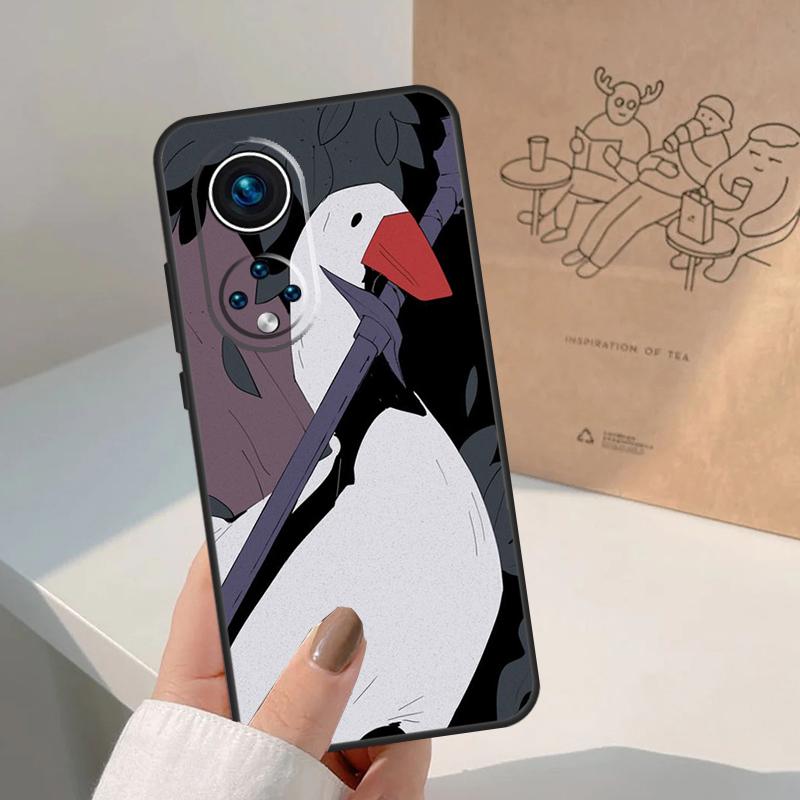 Мультяшный забавный гусь Чехол для Honor Magic 8 7 6 5 Pro Для Honor X9d X9c X9b X9a X8c X8b Win 200 400 50 70 90 Lite