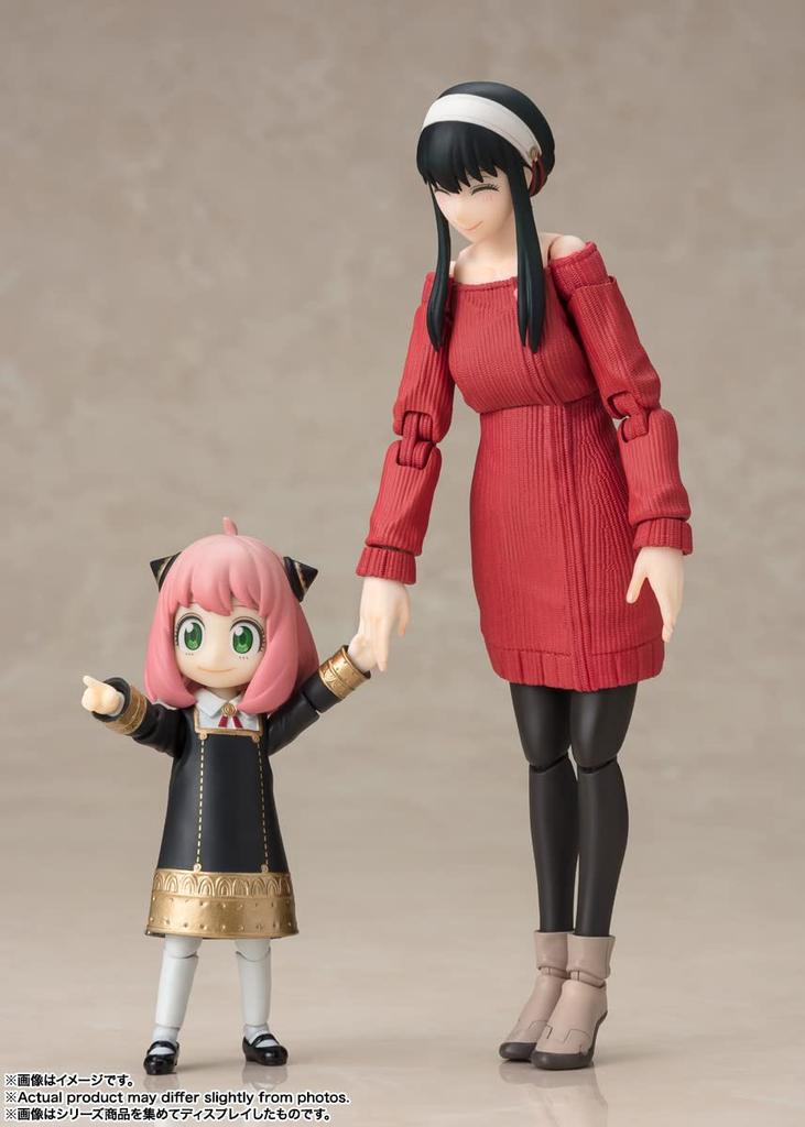 TAMASHII NATIONS Yoru Folger Семья Фолгеров 150 мм окрашенная подвижная фигурка SHFiguarts SPY×FAMILY - - Приблизительно. АБС и ПВХ