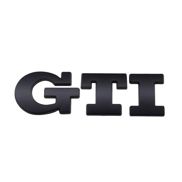 For VW Volkswagen Jetta MK5 Golf 3D Metal Car Sticker Rabbit Badge Decal Accessories For Volkswagen GTI R-Line R Polo T5 Golf Pa
