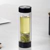 Heenoor Double-layer Magnetic Tea Separation Glass Cup
