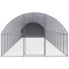 Vidaxl Klatka Zewnętrzna Dla Kurcząt, 3X16X2 M, Stal Galwanizowana