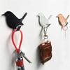 2Pcs Self Adhesive Hooks Bird Pattern Storage Holder for Bathroom Kitchen Hanger Stick On Wall Hanging Door Clothes Towel Racks